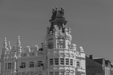 İspanyol şehri bir koruna.