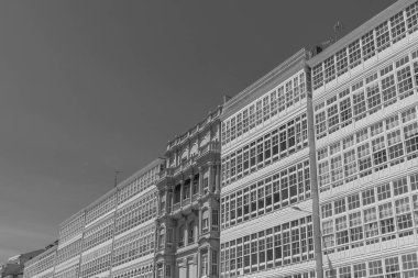 İspanyol şehri bir koruna.