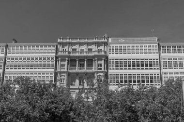 İspanyol şehri bir koruna.