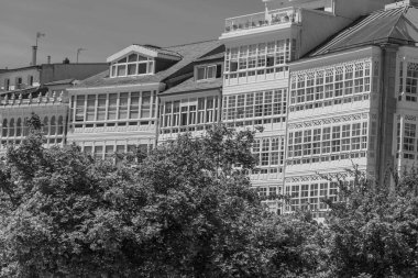 İspanyol şehri bir koruna.