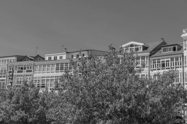 İspanyol şehri bir koruna.