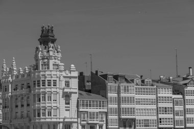 İspanyol şehri bir koruna.