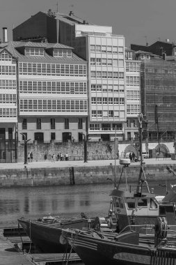 İspanyol şehri bir koruna.