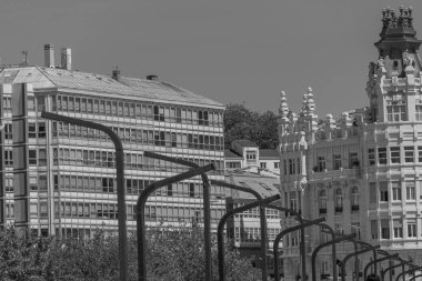 İspanyol şehri bir koruna.