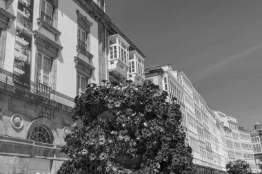 İspanyol şehri bir koruna.