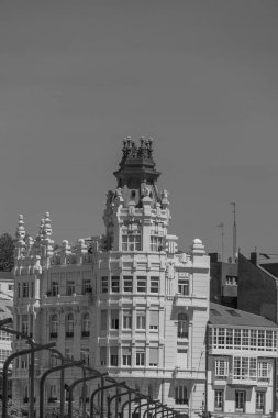 İspanyol şehri bir koruna.