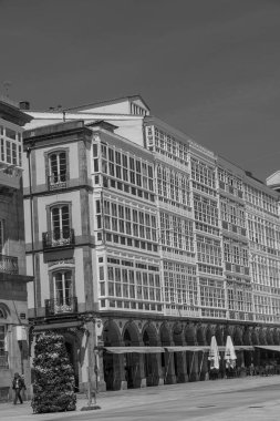 İspanyol şehri bir koruna.