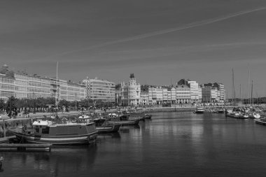 İspanyol şehri bir koruna.