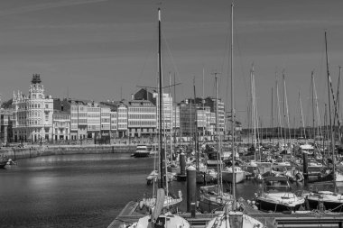 İspanyol şehri bir koruna.