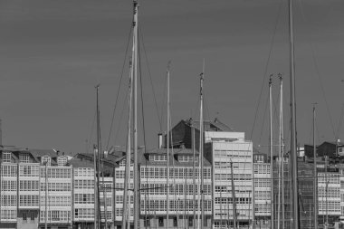 İspanyol şehri bir koruna.