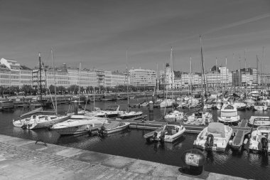 İspanyol şehri bir koruna.