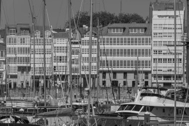 İspanyol şehri bir koruna.