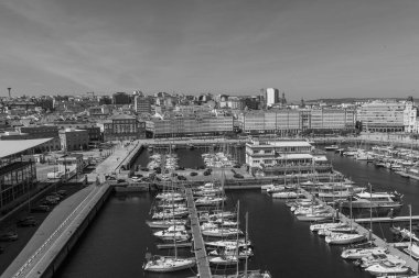 İspanyol şehri bir koruna.