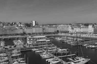 İspanyol şehri bir koruna.