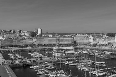 İspanyol şehri bir koruna.