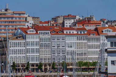 İspanyol şehri bir koruna.