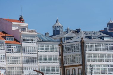 İspanyol şehri bir koruna.