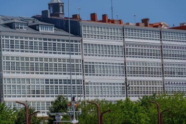 İspanyol şehri bir koruna.