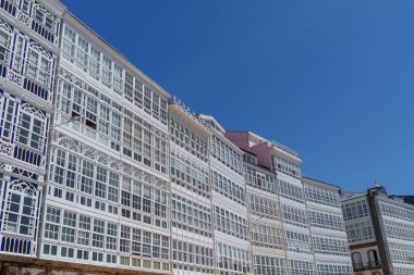 İspanyol şehri bir koruna.