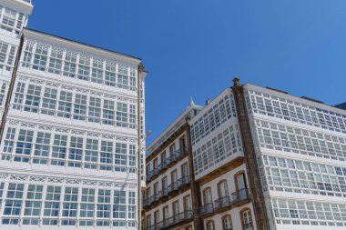 İspanyol şehri bir koruna.