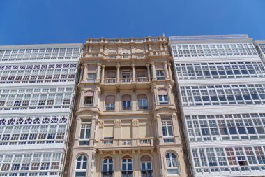 İspanyol şehri bir koruna.