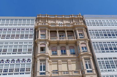 İspanyol şehri bir koruna.