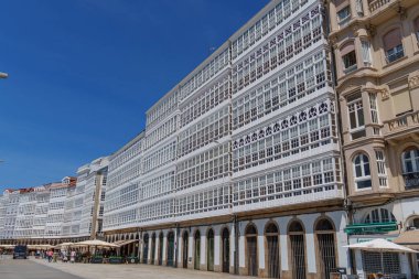 İspanyol şehri bir koruna.