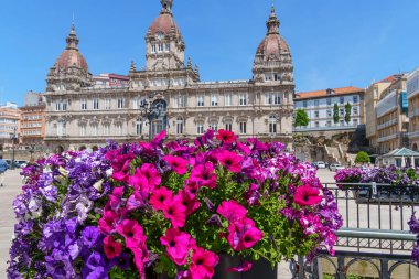 İspanyol şehri bir koruna.