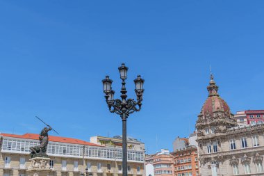 İspanyol şehri bir koruna.