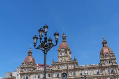 İspanyol şehri bir koruna.