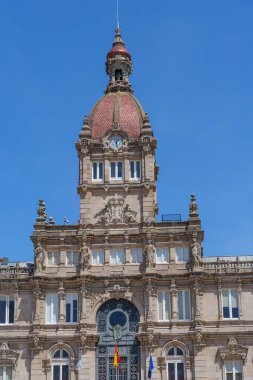 İspanyol şehri bir koruna.