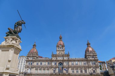 İspanyol şehri bir koruna.