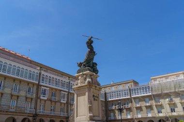 İspanyol şehri bir koruna.