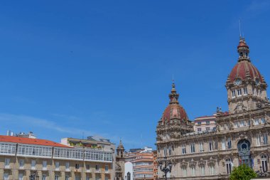 İspanyol şehri bir koruna.