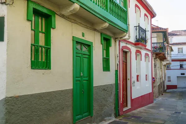 İspanya 'daki küçük betanzos şehri.