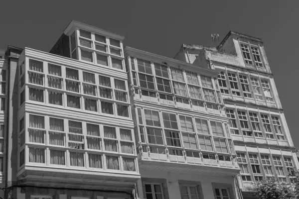 İspanyol şehri bir koruna.