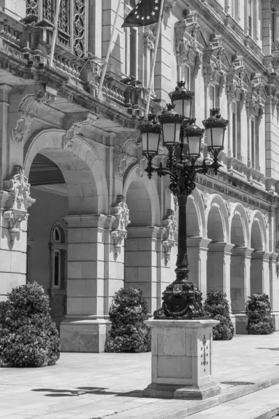 İspanyol şehri bir koruna.