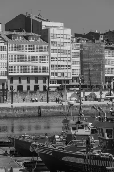 İspanyol şehri bir koruna.