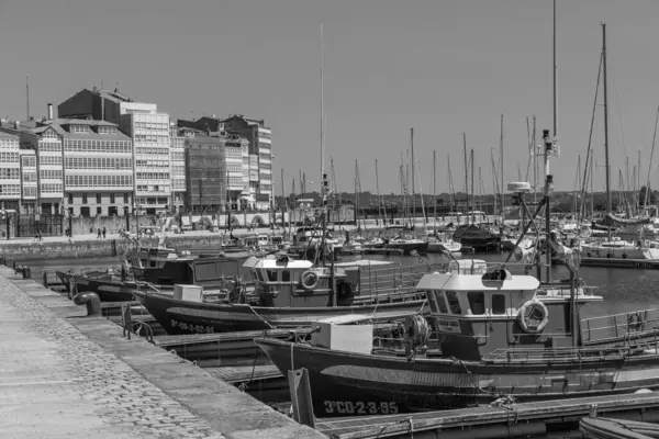 İspanyol şehri bir koruna.