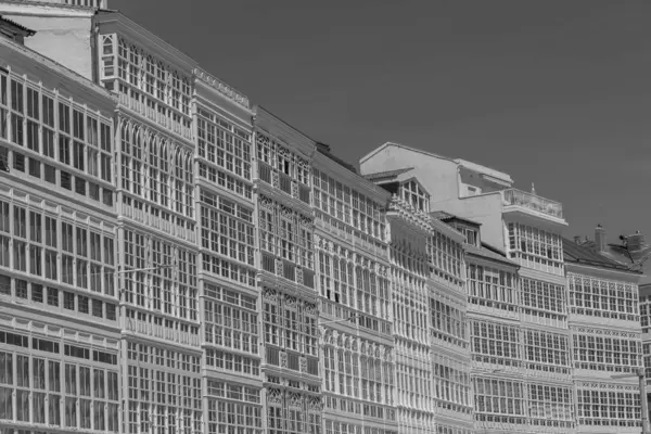 İspanyol şehri bir koruna.