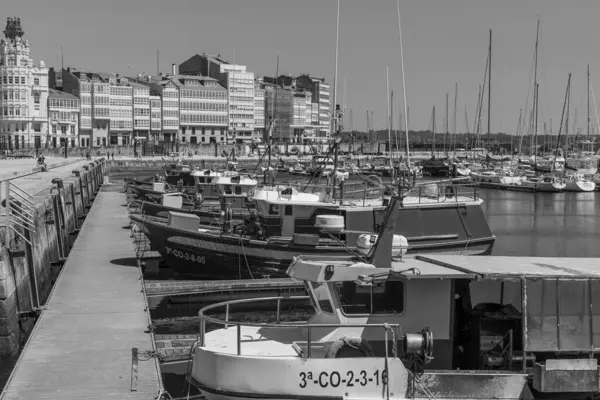 İspanyol şehri bir koruna.