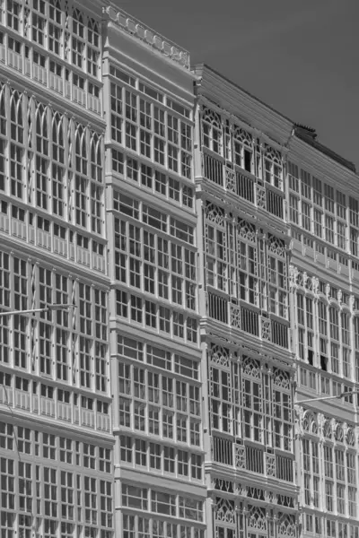 İspanyol şehri bir koruna.