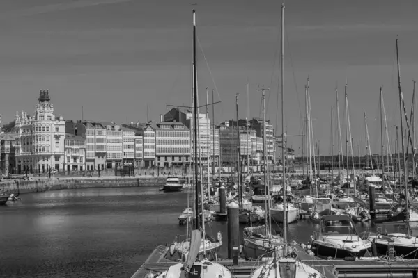 İspanyol şehri bir koruna.