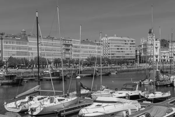 İspanyol şehri bir koruna.