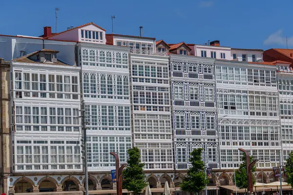 İspanyol şehri bir koruna.