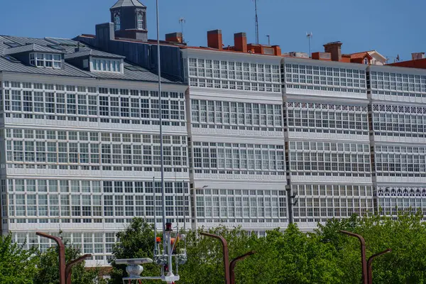 İspanyol şehri bir koruna.