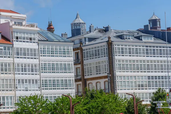 İspanyol şehri bir koruna.