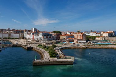 İspanya 'daki La Coruna şehri.