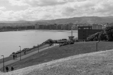 İspanya 'daki Gijon şehri