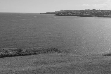 İspanya kıyısındaki Gijon şehri